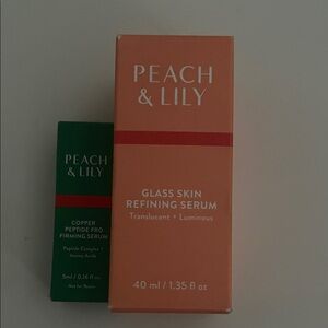 Peach & Lily Glass Skin Refining Serum - Orange and Green